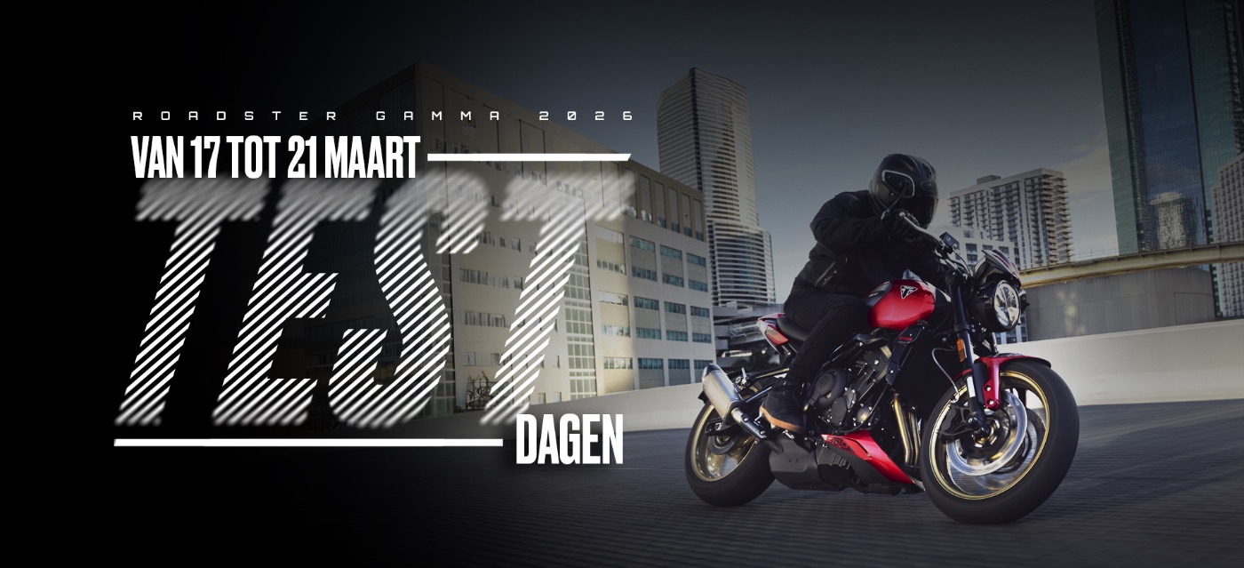 TRIUMPH ROADSTER TESTDAGEN