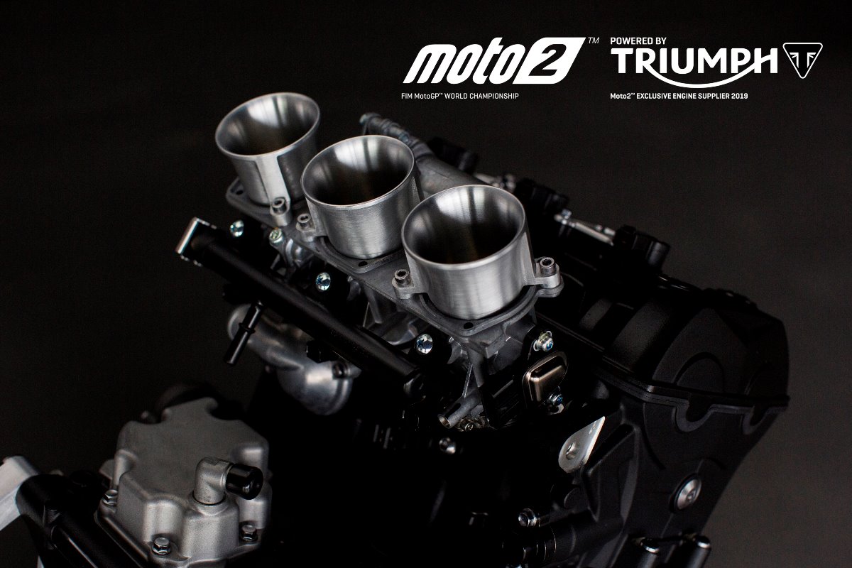 Triumph levert de motor voor de Moto2