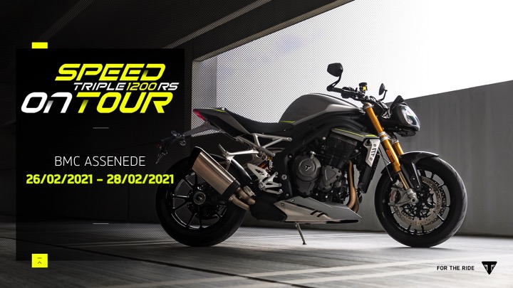 Speed Triple 1200 RS on tour