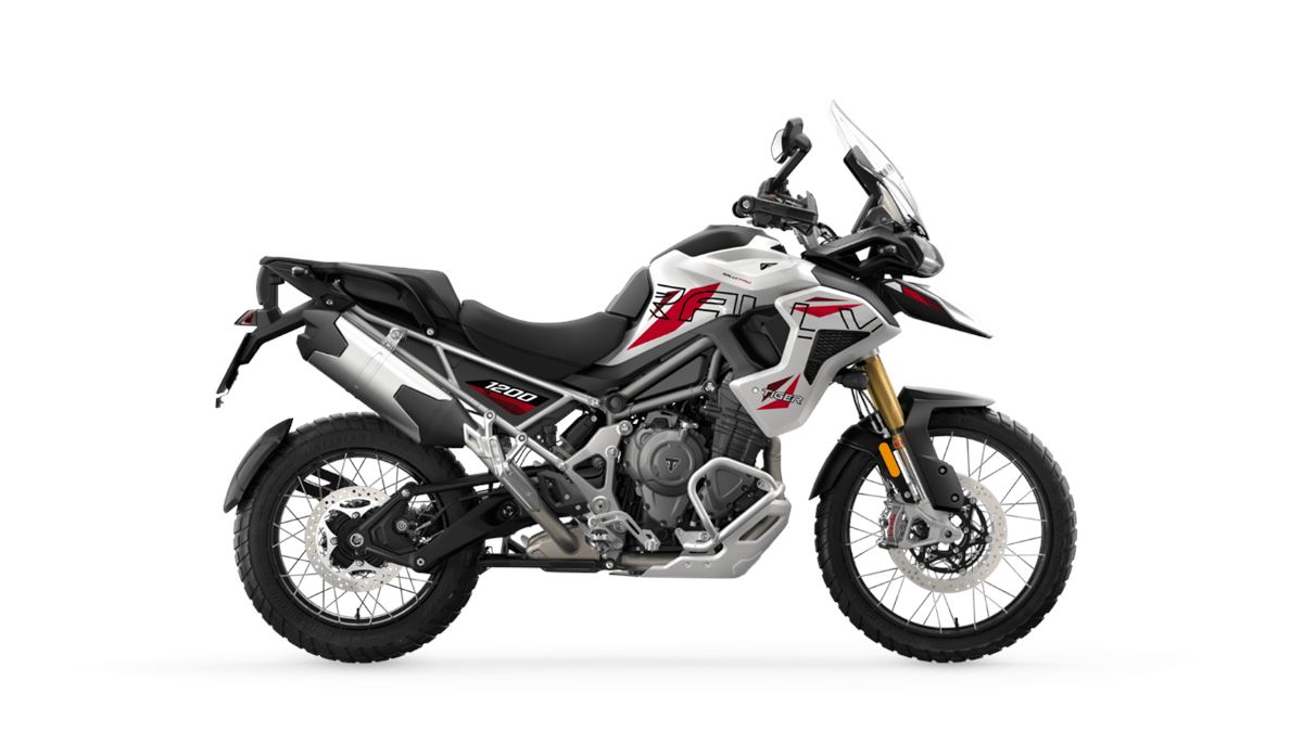 Tiger 1200 Desert Edition Crystal White