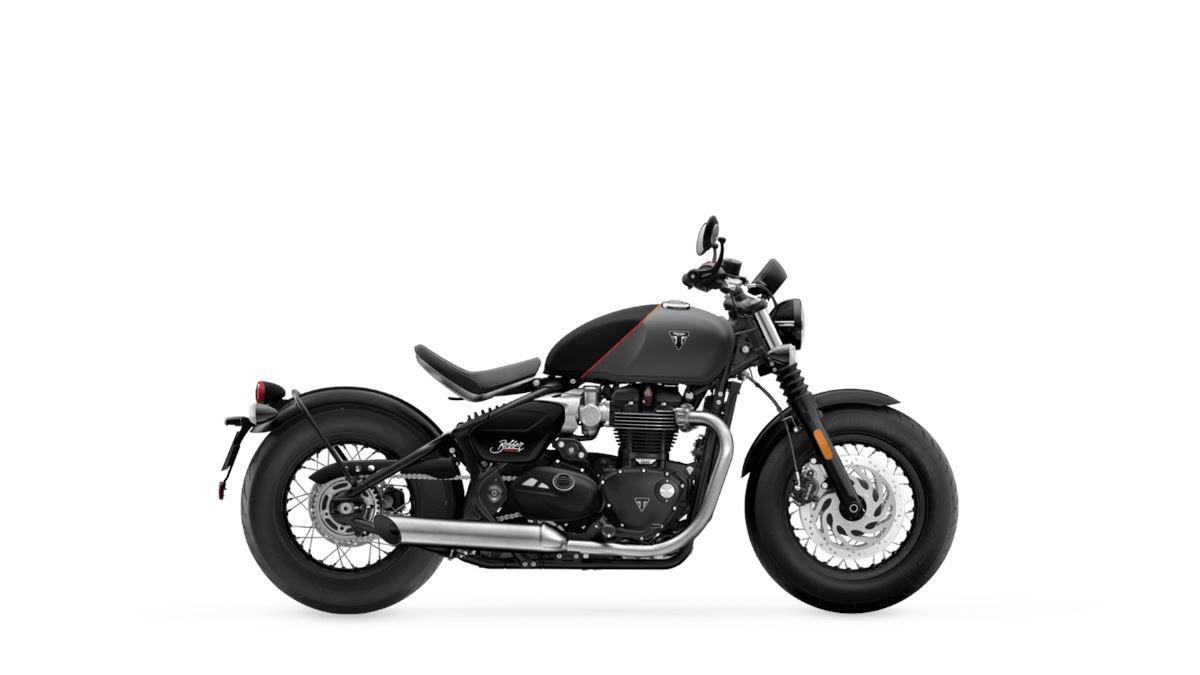 Bonneville Bobber	Satin Mineral Grey / Satin Sapphire Black
