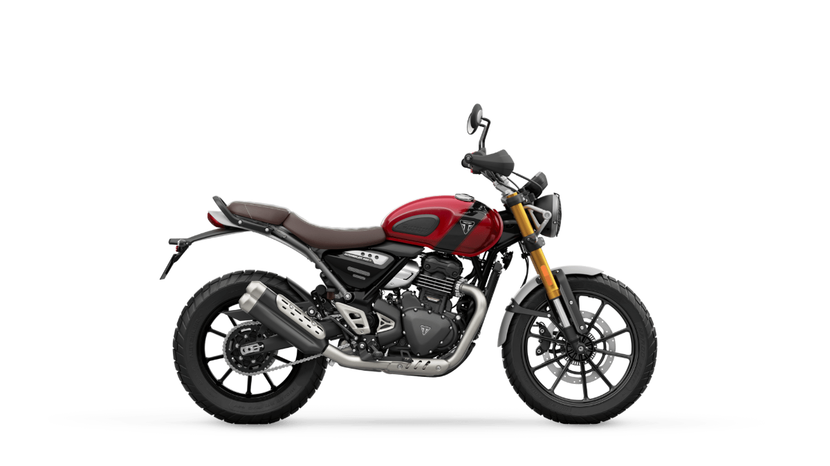 Scrambler 400 X Carnival Red / Phantom Black