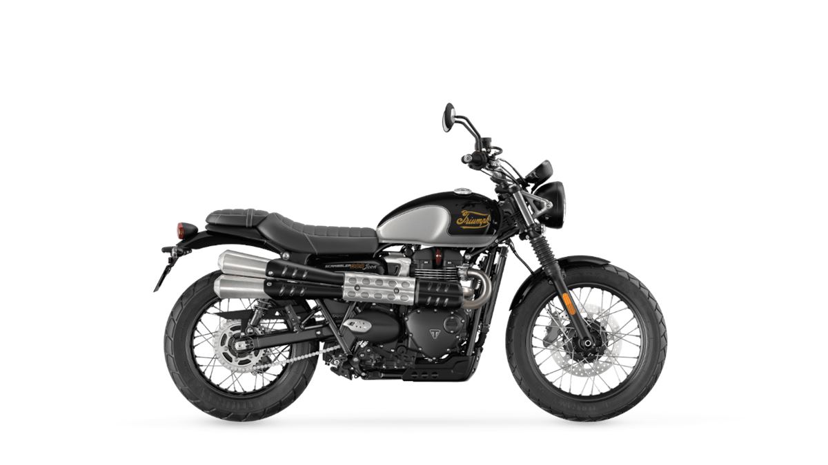 Scrambler 900 ICON EDITION Sapphire Black / Aluminium Silver