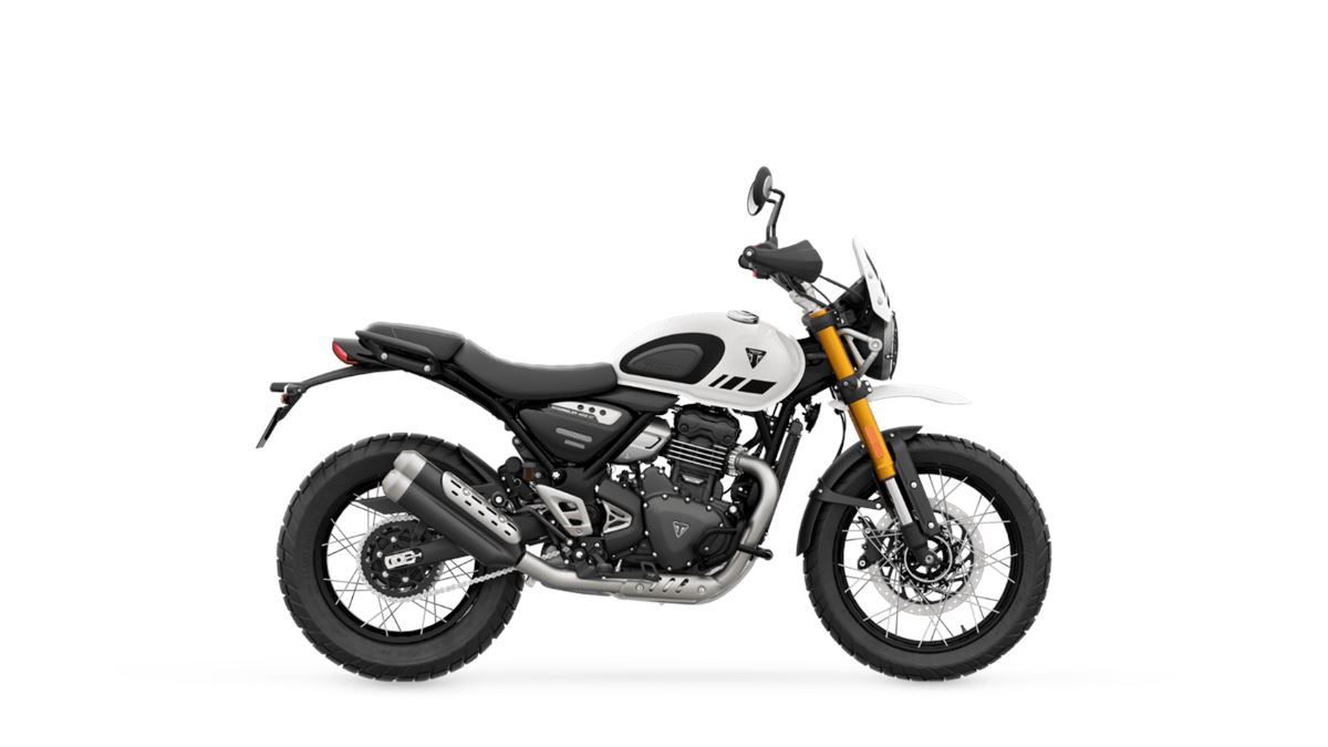 Scrambler 400 XC Vanilla White