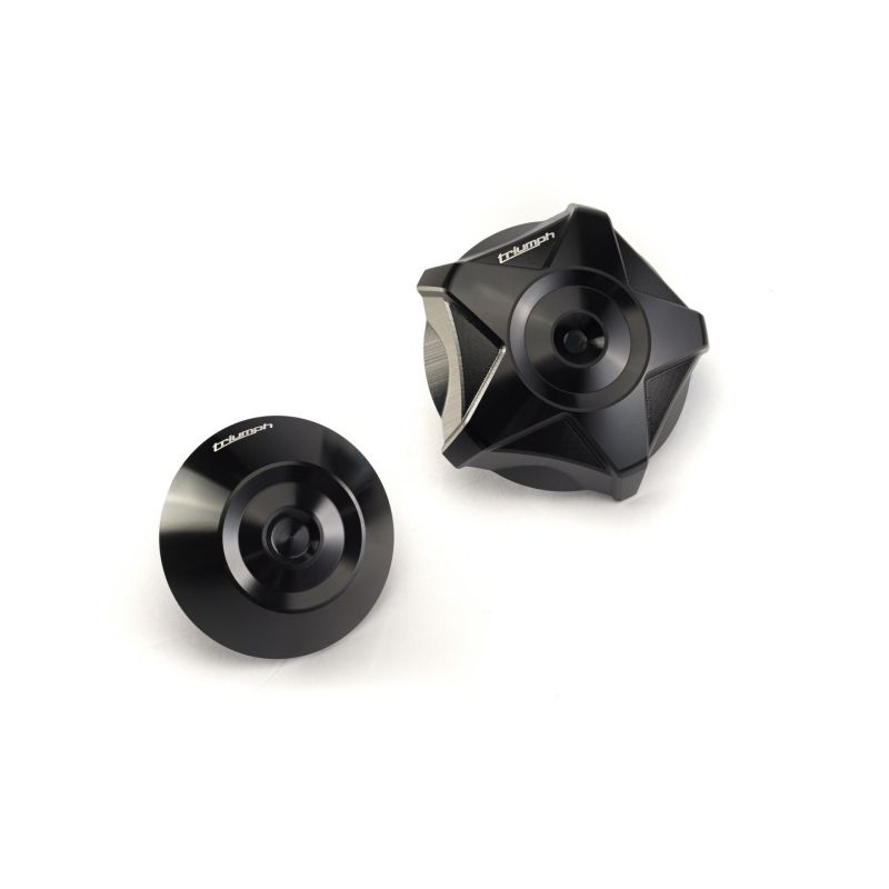 CNC Machined Rear Wheel Finisher Black