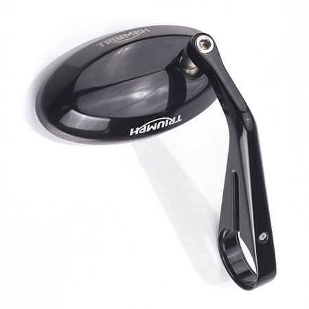 Bar end mirror black