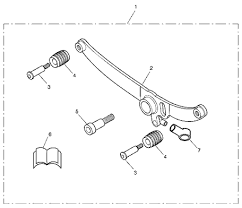 Rocker Gear Lever Kit, Chrome A9738048